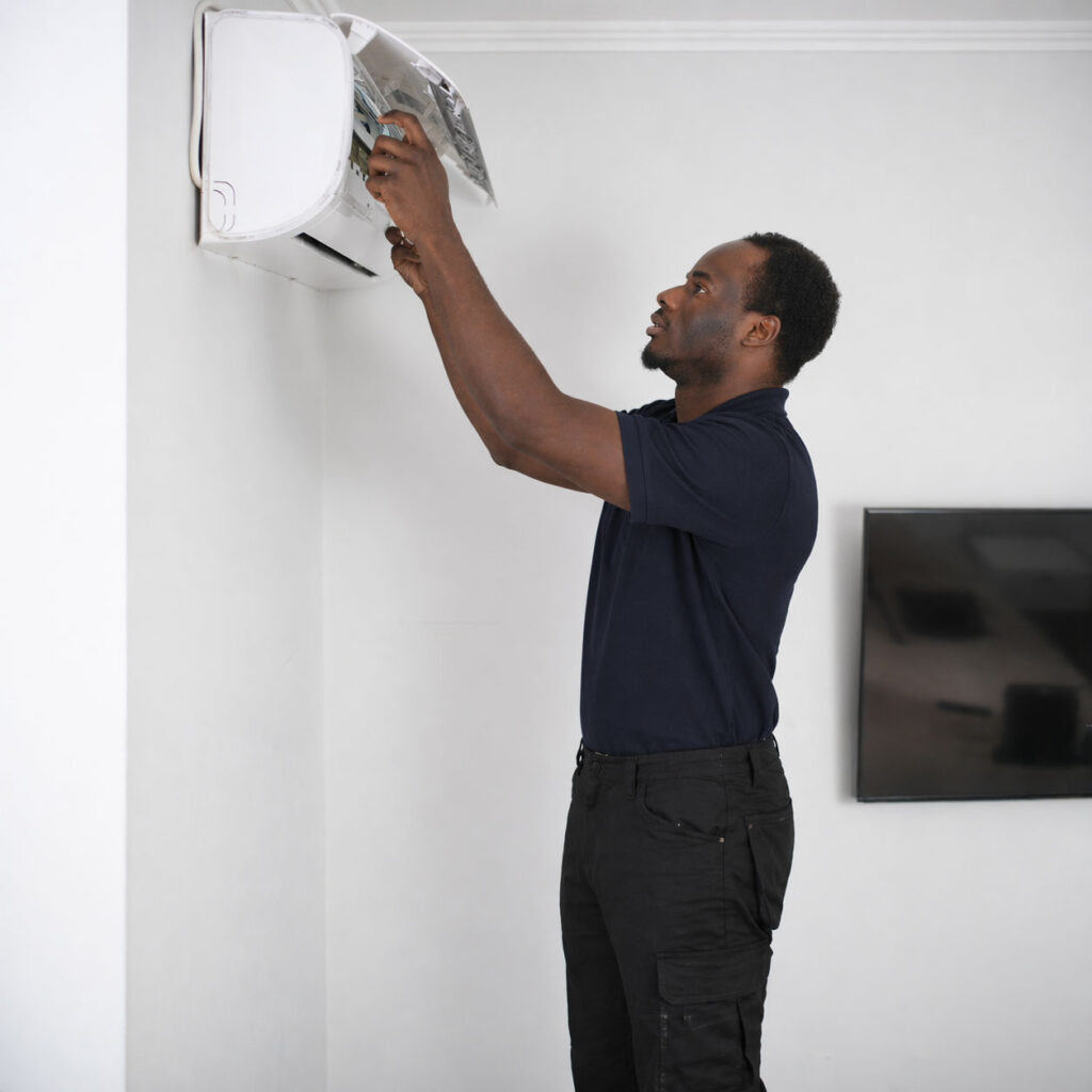 Air conditioning installation